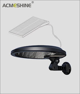 Solar LED Motion Light With External Solar Panel